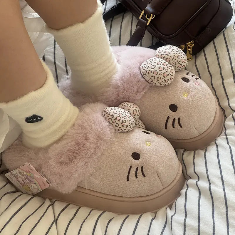 Comfy Hello Kitty Slippers